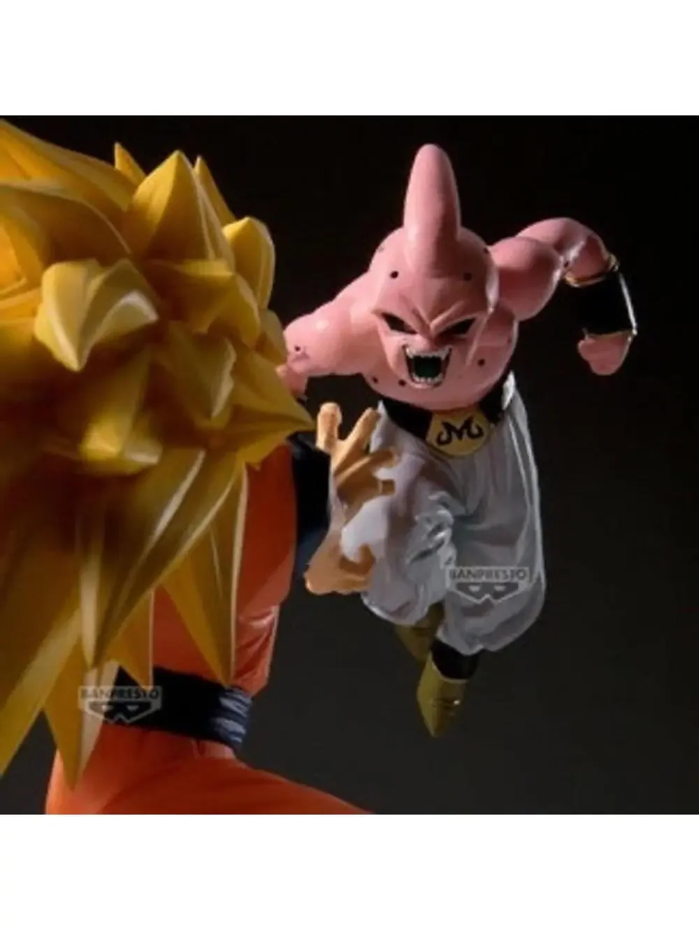 Banpresto Dragon Ball Z Match Makers Goku SSJ3 Kid Buu Figure Set US Seller