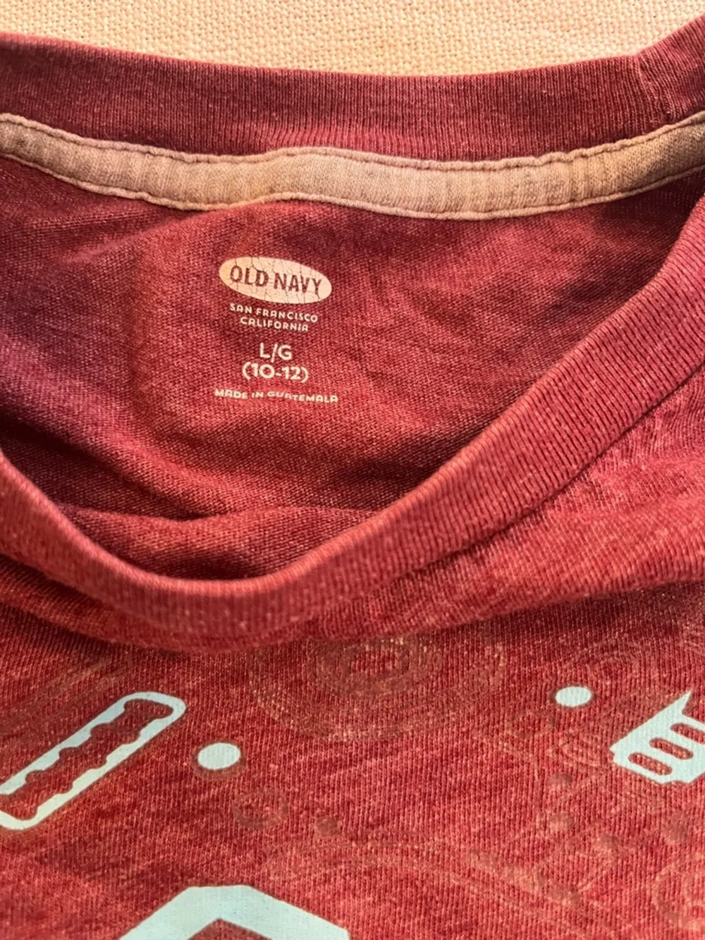Old Navy soft maroon