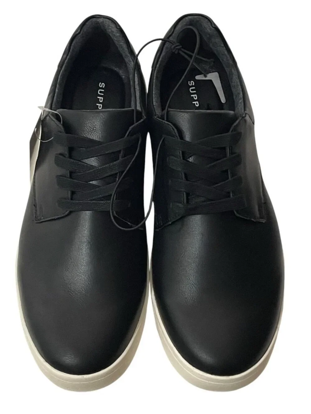Supply Lab WHATLEY Men's Low Top Casual Sneakers Shoes Black Size 10.5 NEW