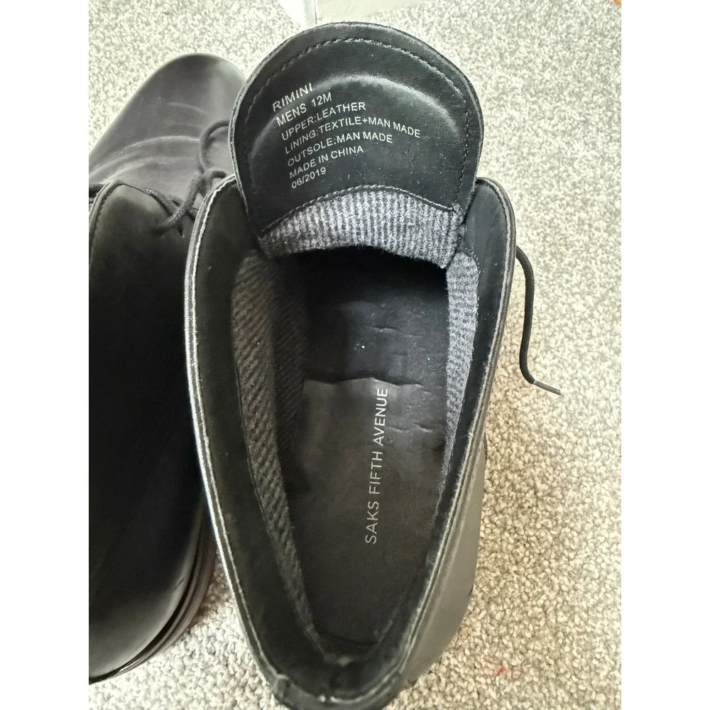 Saks Fifth Avenue crafted black lining