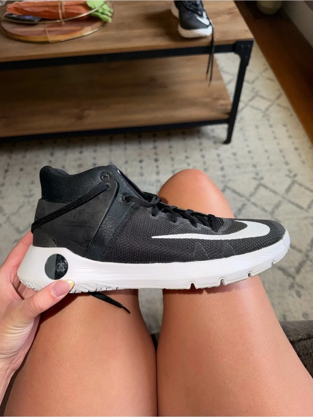 Nike black or swoosh