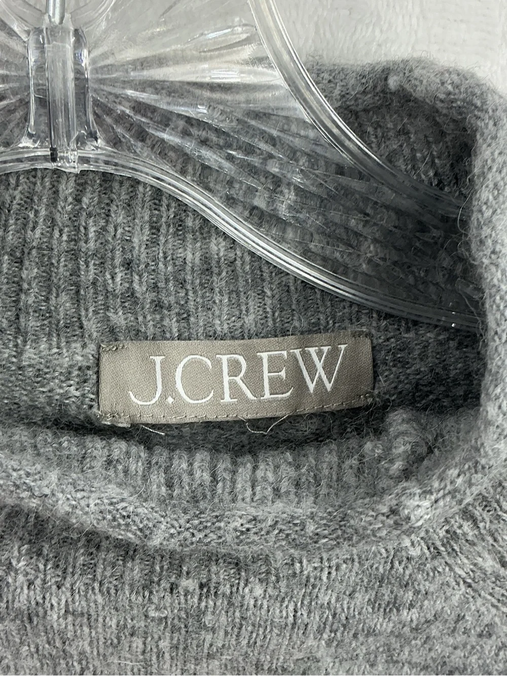 J. Crew fitted neckline