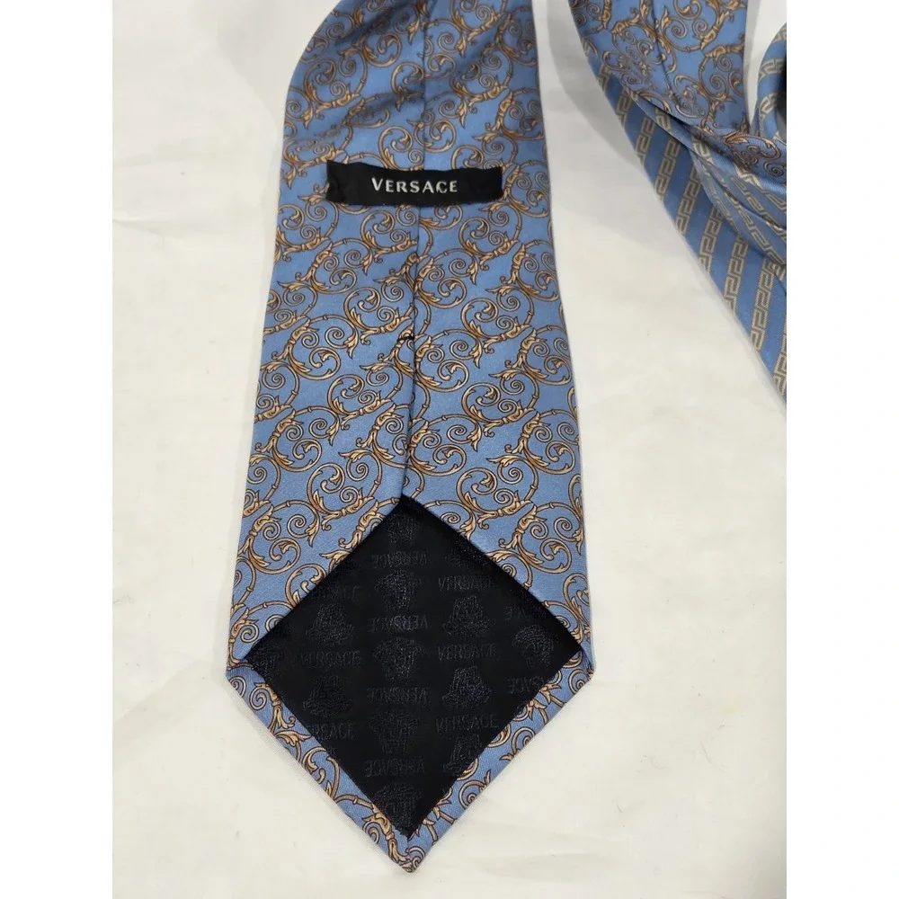 Versace silk necktie