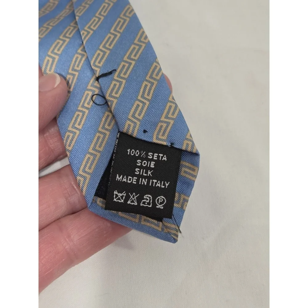 Versace silk necktie