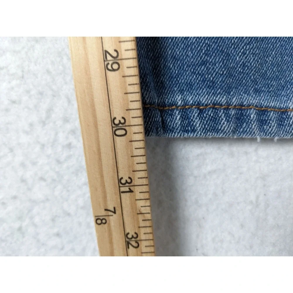 Key Mens Blue Denim Jeans Size 40 X 32 Cotton Blend