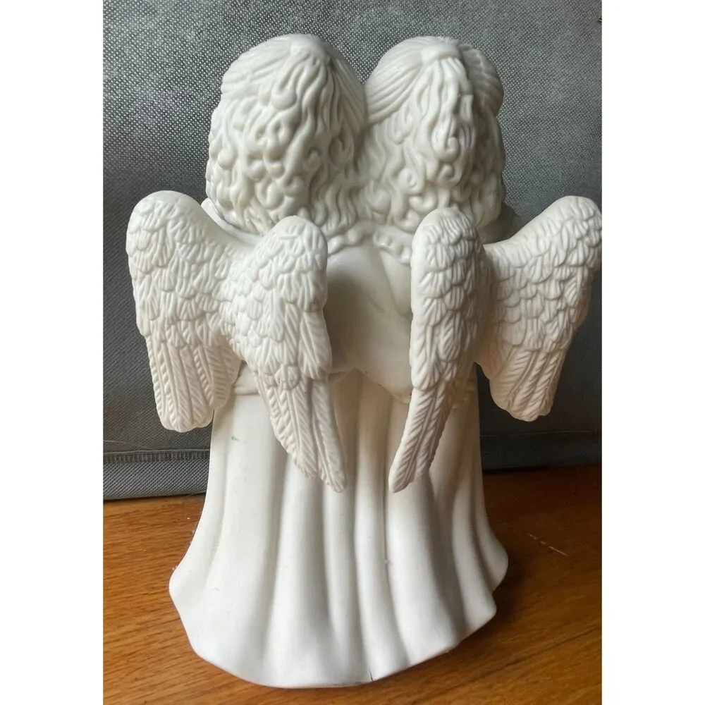 Vintage 1997 Angel Choir Candle Holder 9