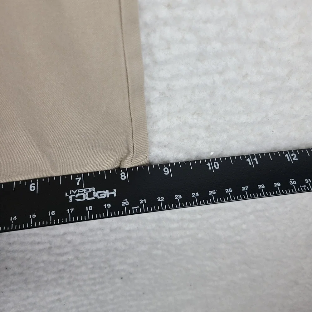 BONOBOS‎ Pants Mens 40x30 Beige Slim Chino Khakis HEMMED