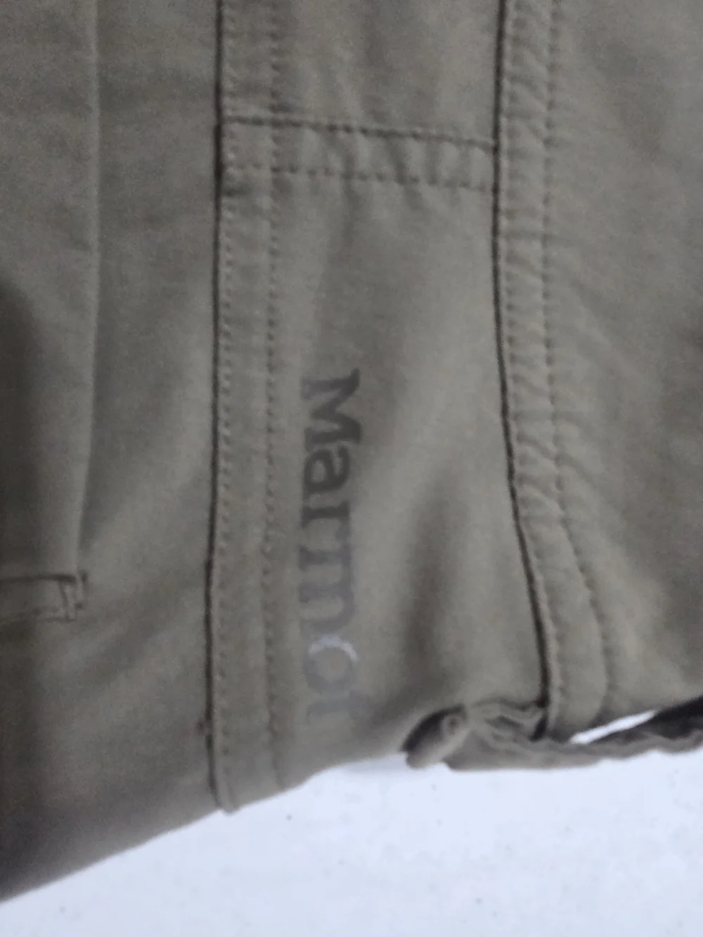 Marmot Men's Olive Green Size 30 Hiking Shorts