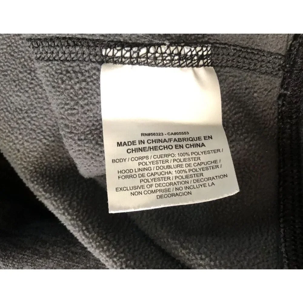 Nike Sweatshirt Women's S Gray Pink Therma Fit Thumb‎ holes