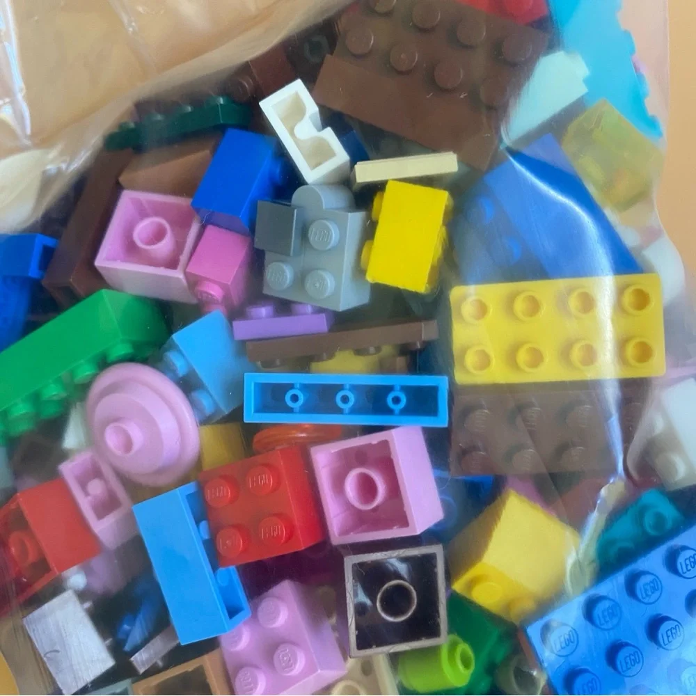 LEGOS Bulk Pieces Mixed Random Lot Over 1 lb. From Many Sets Mix Lot #3