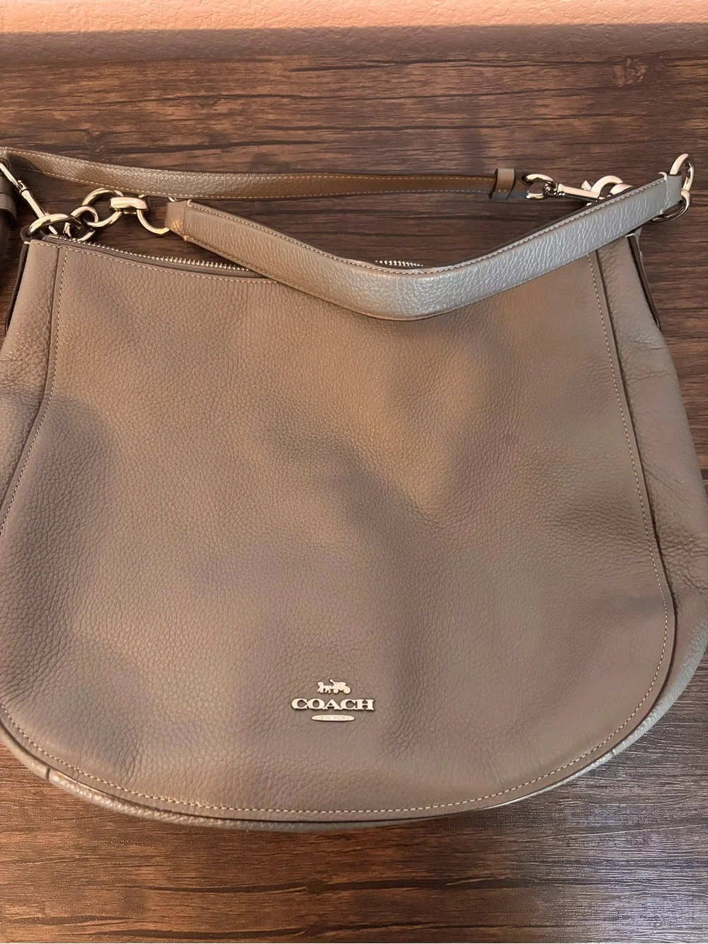 Coach Pebble Leather handbag