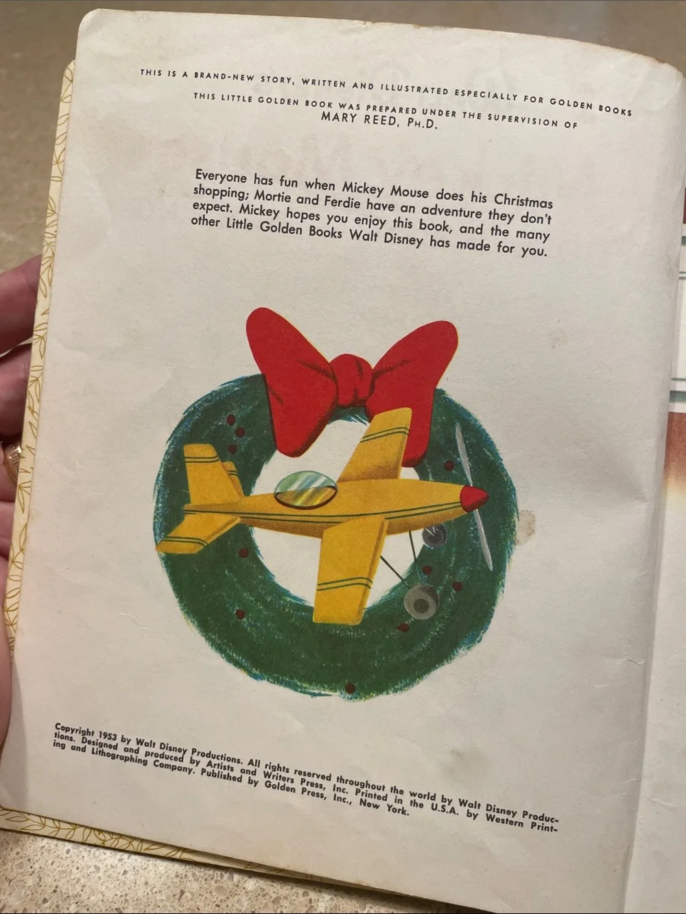 Little Golden Book little background holiday