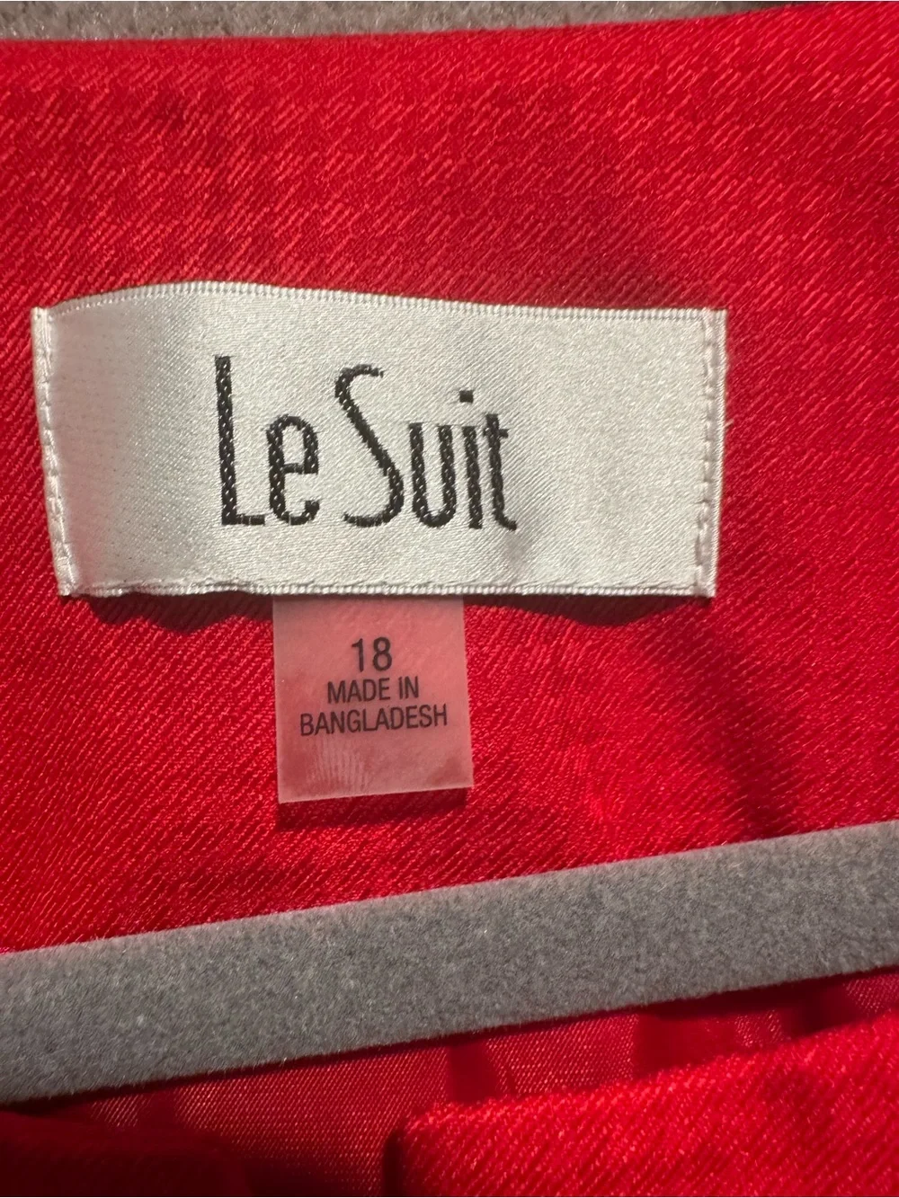 Le Suit matching skirt