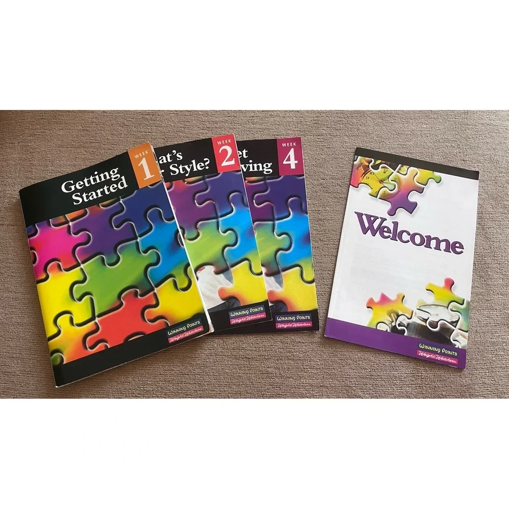 Getting Started Week 1: Winning Points Welcome 1,2, 4 Booklets Weight Watchers