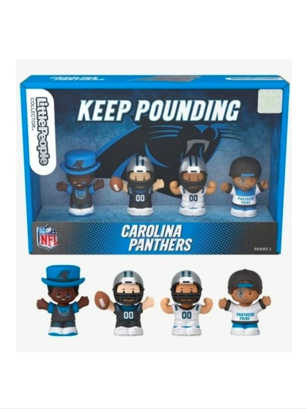 Fisher-Price Little People Collector x NFL Carolina Panthers Set