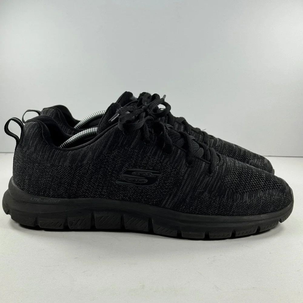 Skechers Summits South Rim Mens Black‎ Training Shoes 232298W Size 10.5 Wide