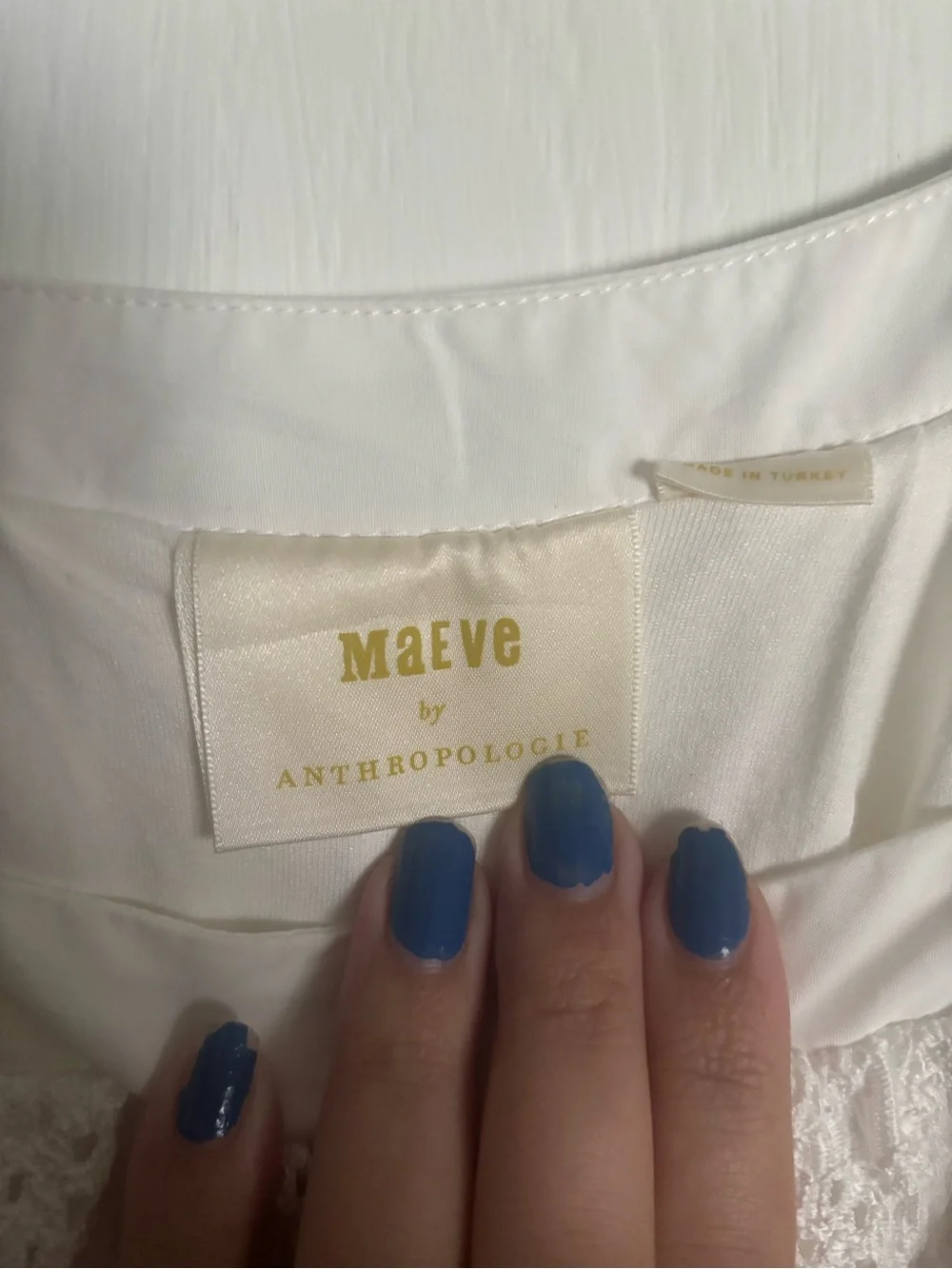 Maeve white eyelet