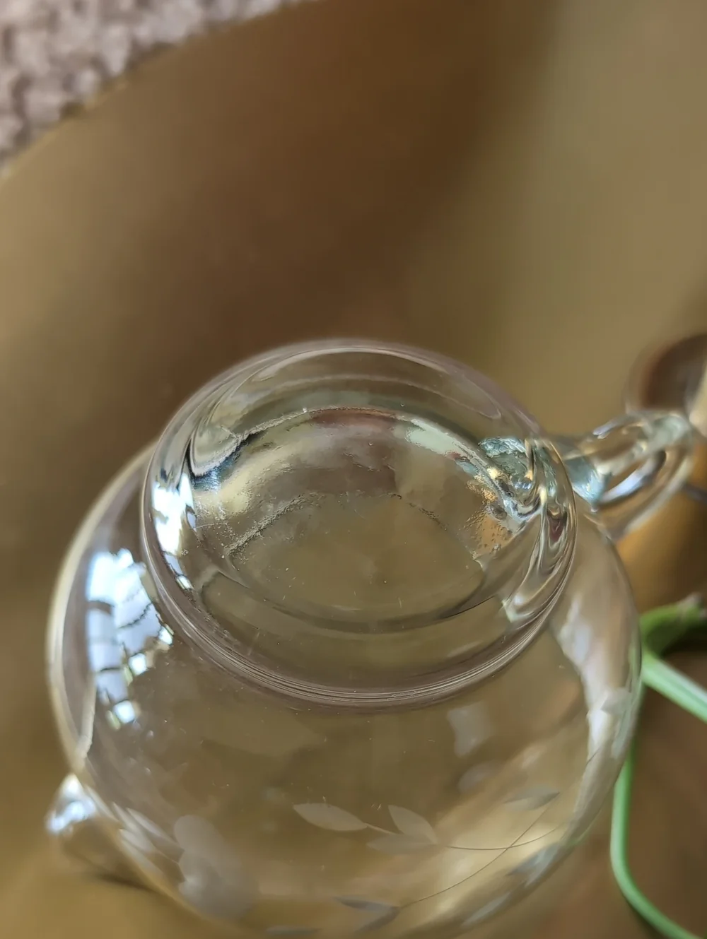 Princess House clear crystal