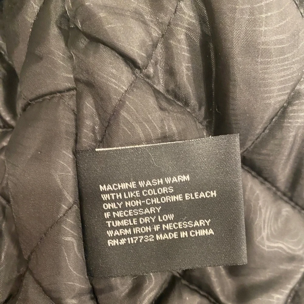 ZX BLK Label Coat Jacket Womens Medium Black Belted Softshell Hooded Ski Parka