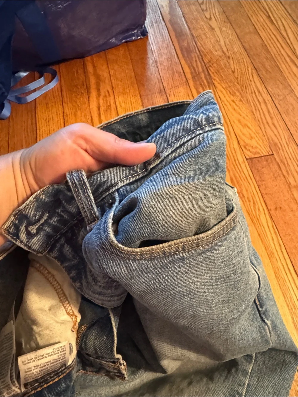 Levis versatile blue