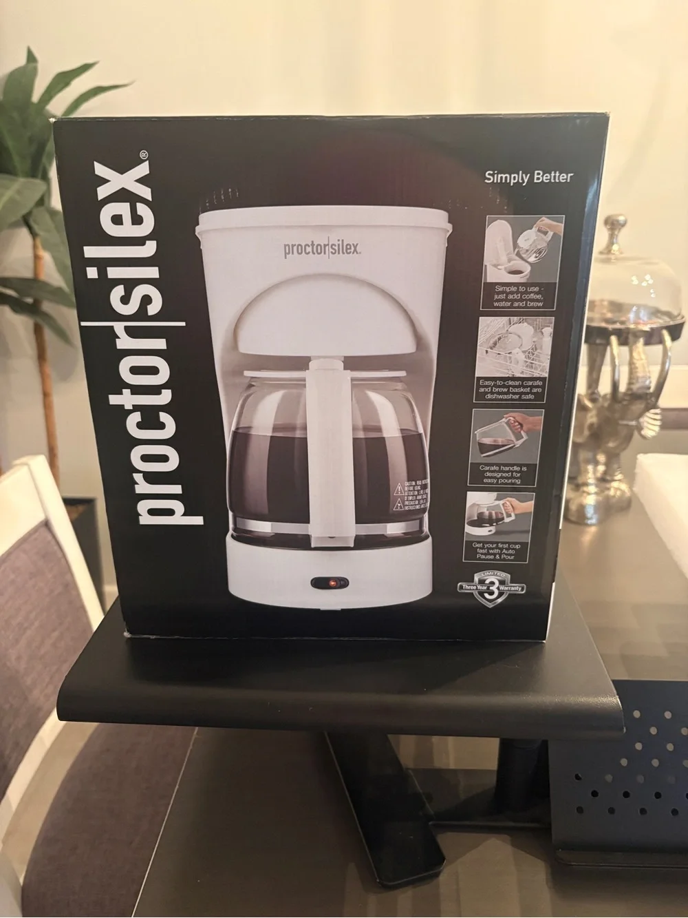 Proctor Silex brew up