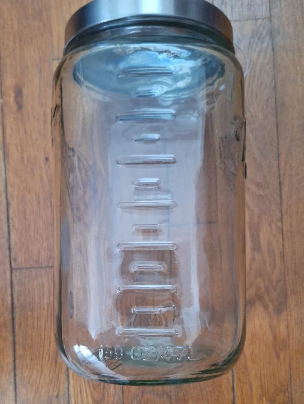 Mason clear glass