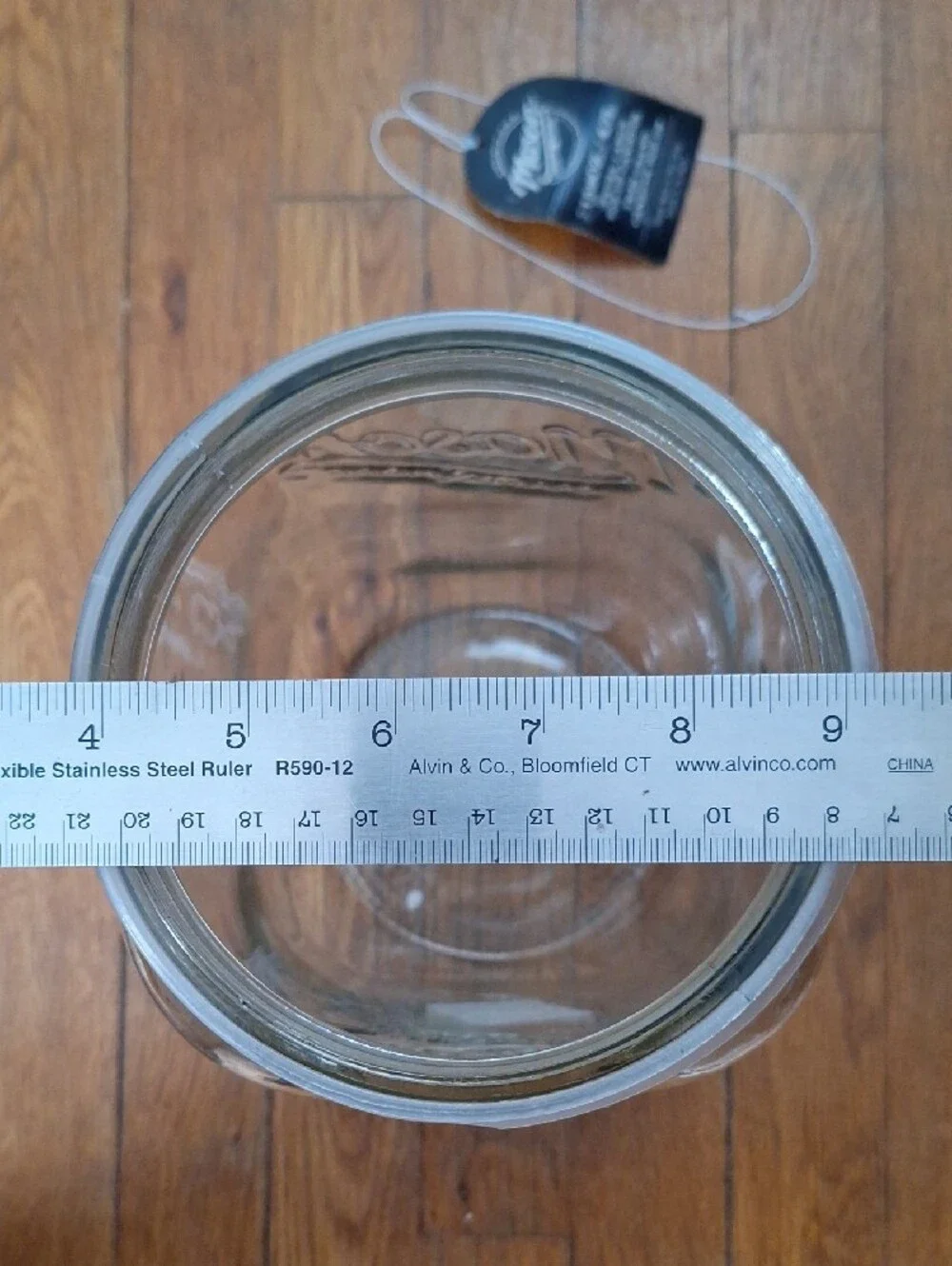 Mason clear glass