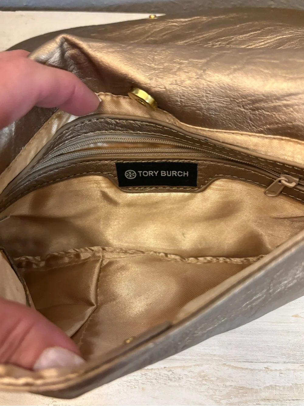 Tory Burch compact crossbody