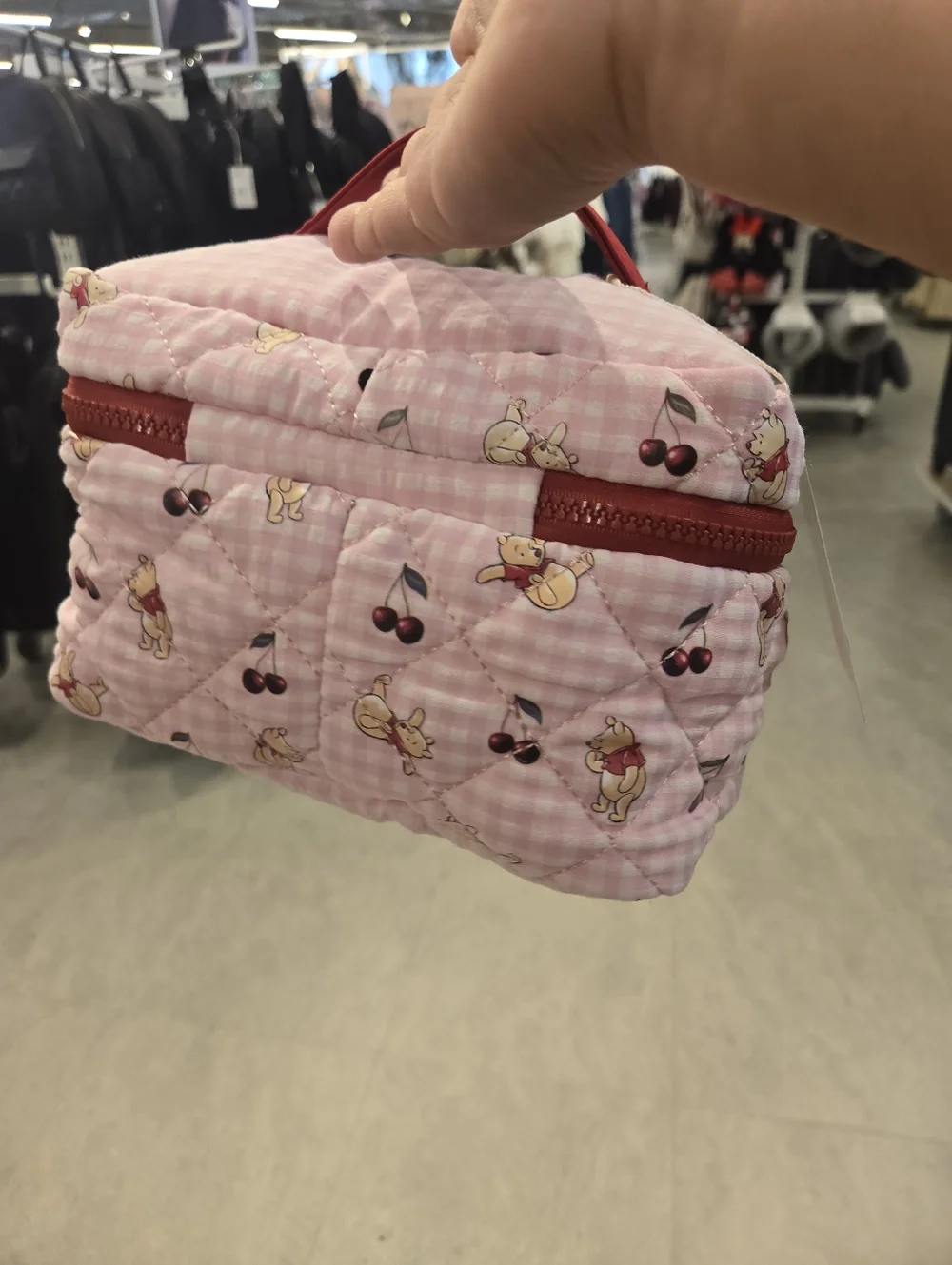 Primark quilted pink