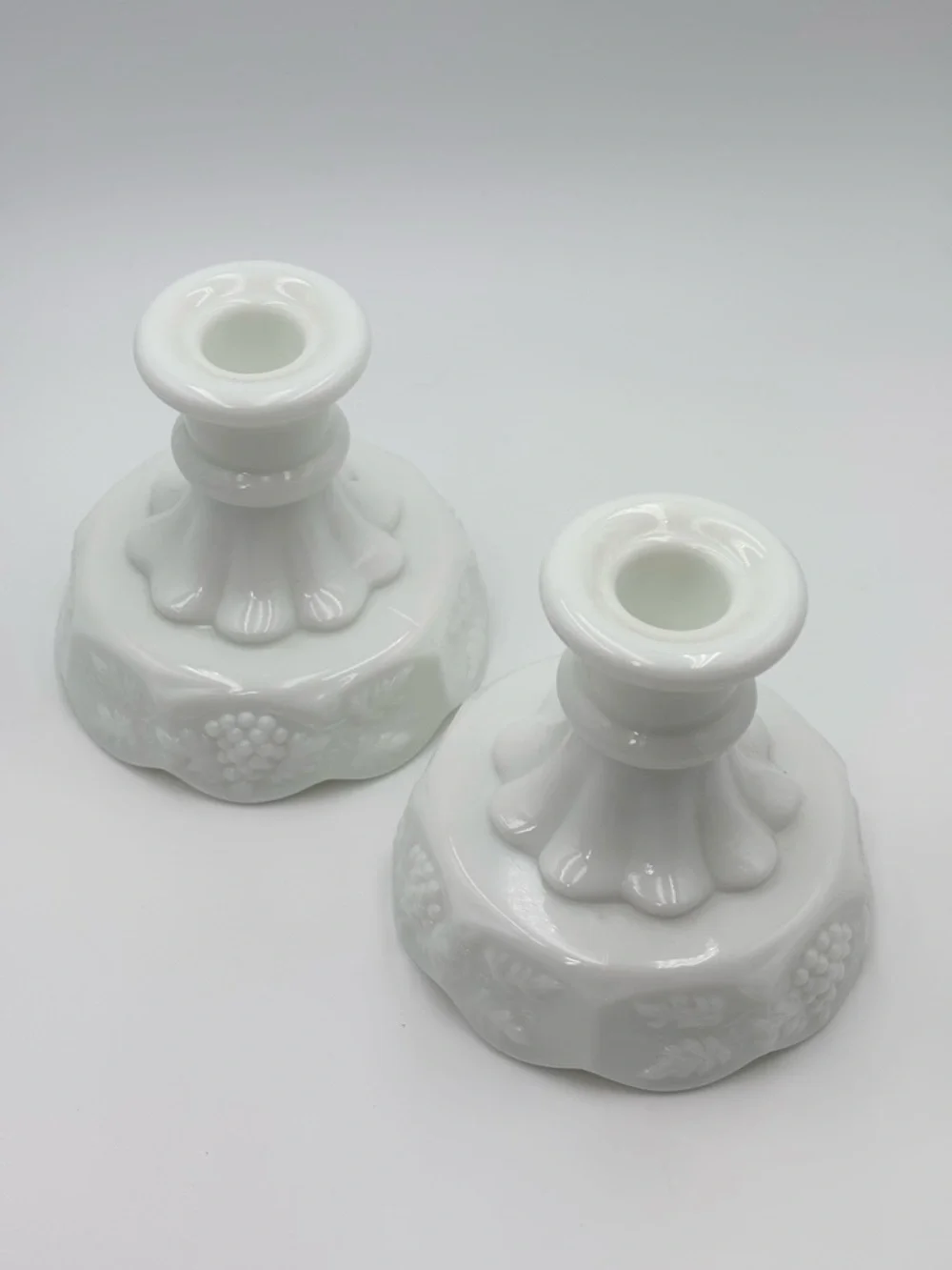 Milk Glass elegant white