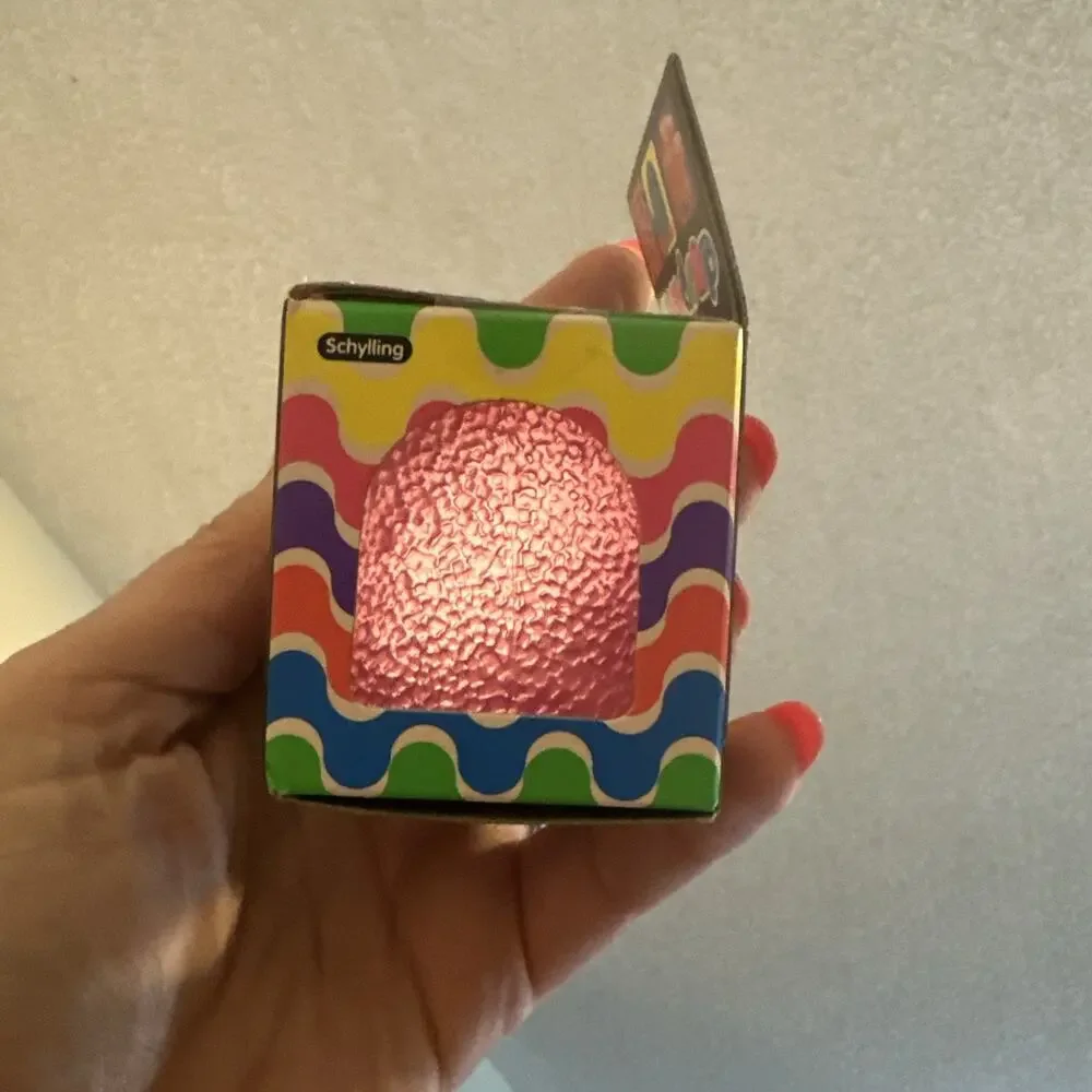 Schylling NeeDoh GUMDROP (PINK) - Super Solid Squish! - NEW