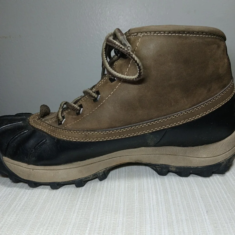 Timberland Men's Sz 7 Leather Waterproof Duck‎ Boot Used barn chore outdoor