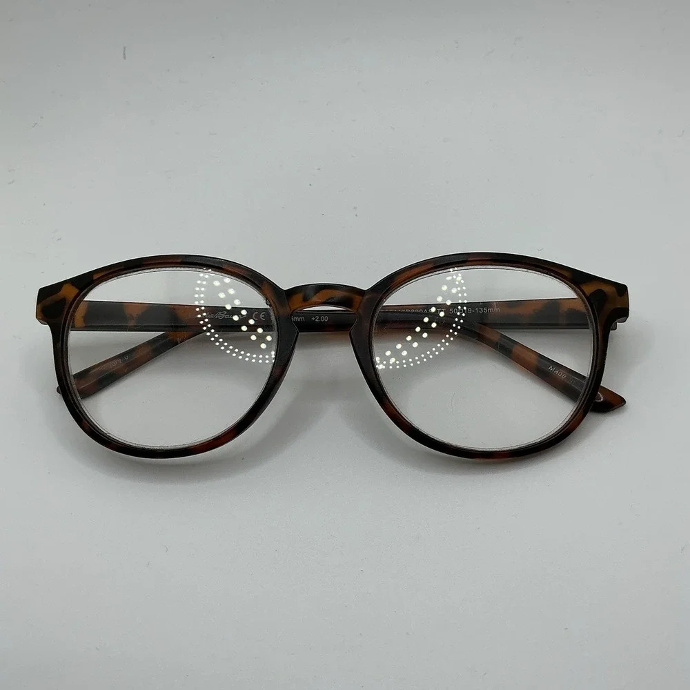 EDDIE BAUER Eyeglasses Glasses Readers Frame EB39447 +2.00‎ Tortoise