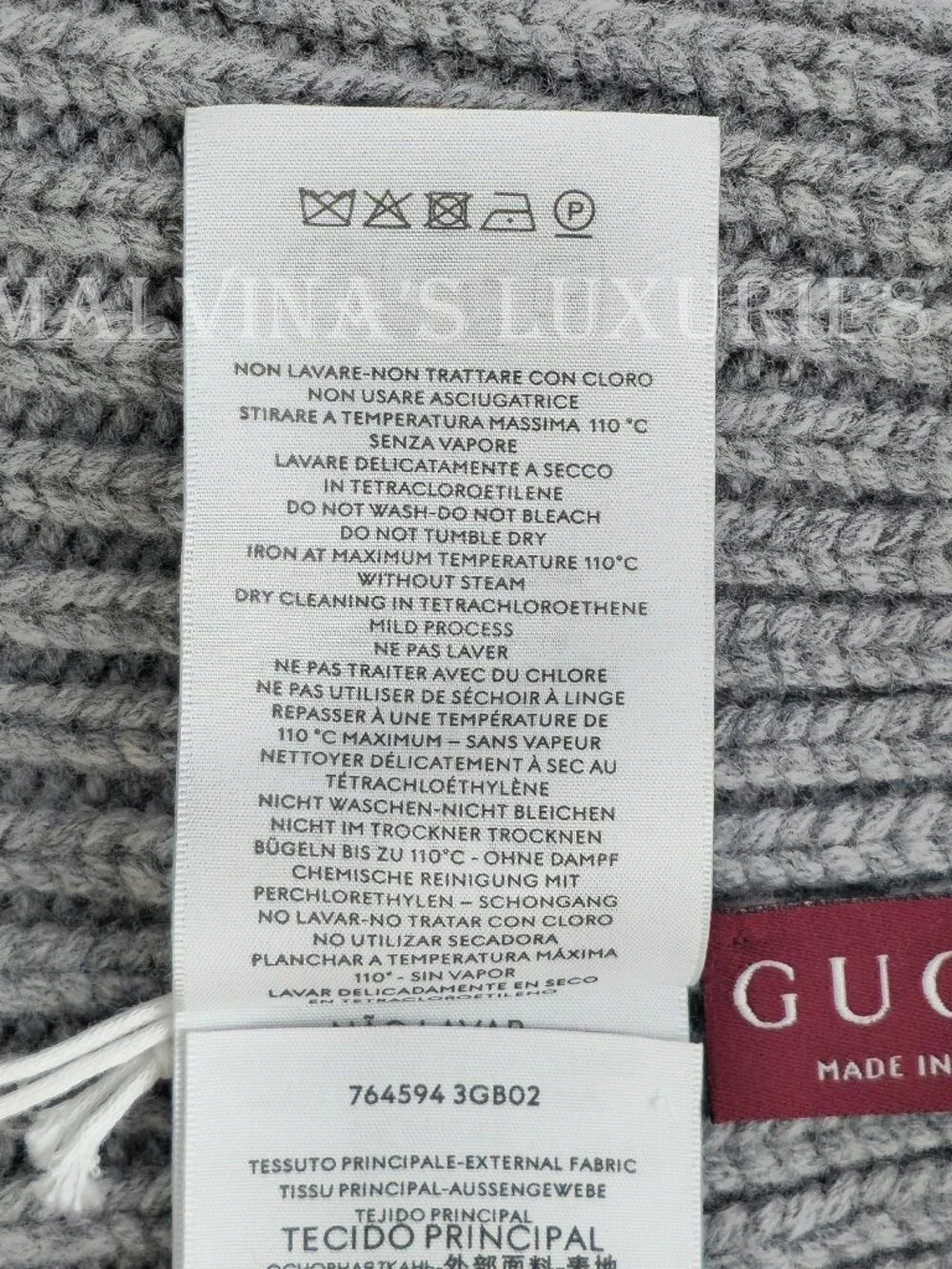 Gucci designer size