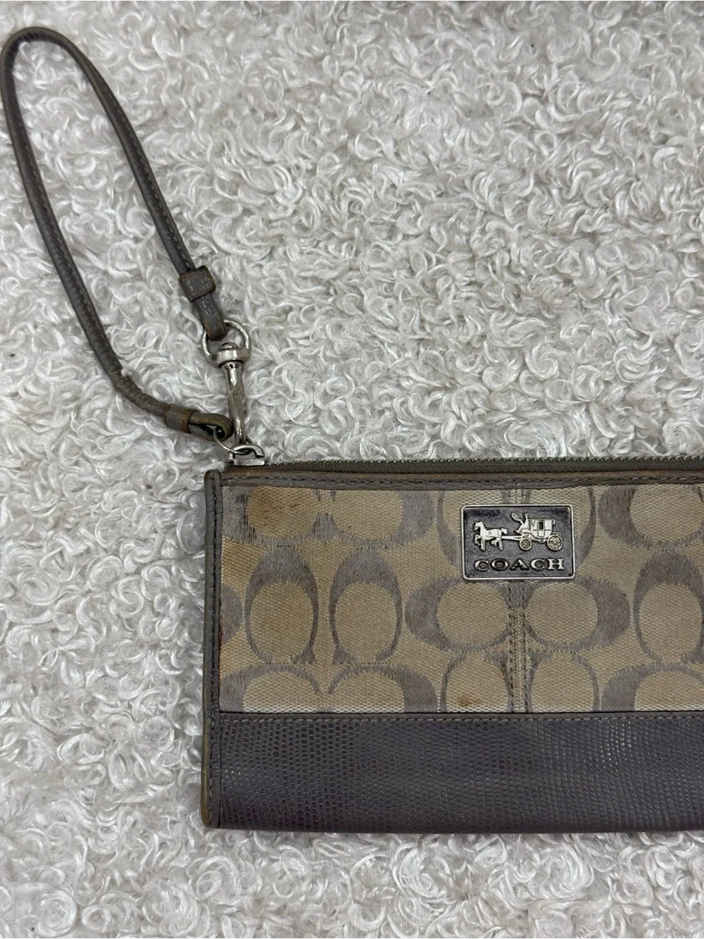 Coach signature canvas