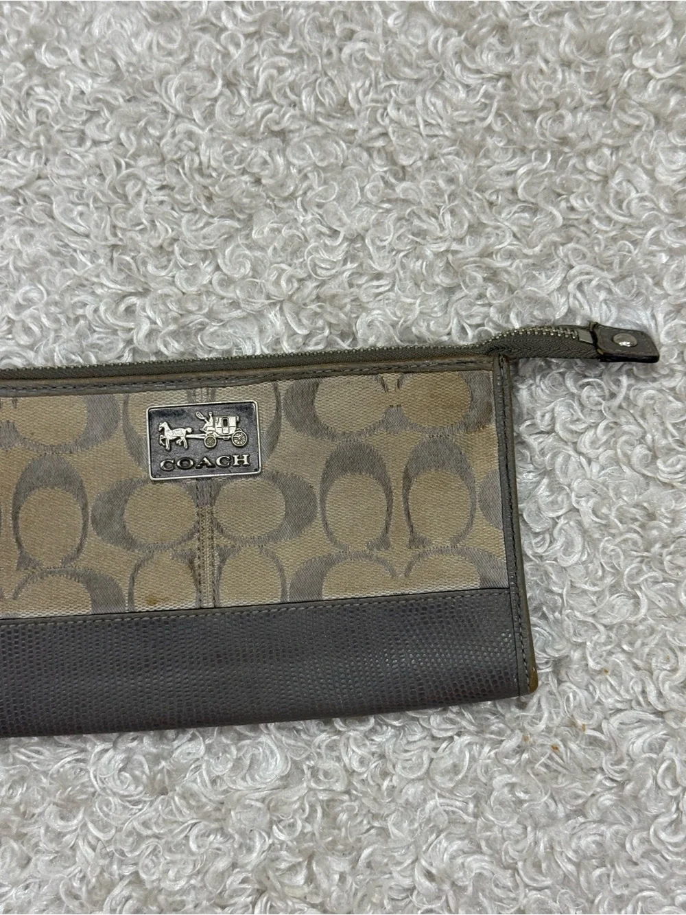 Coach signature canvas