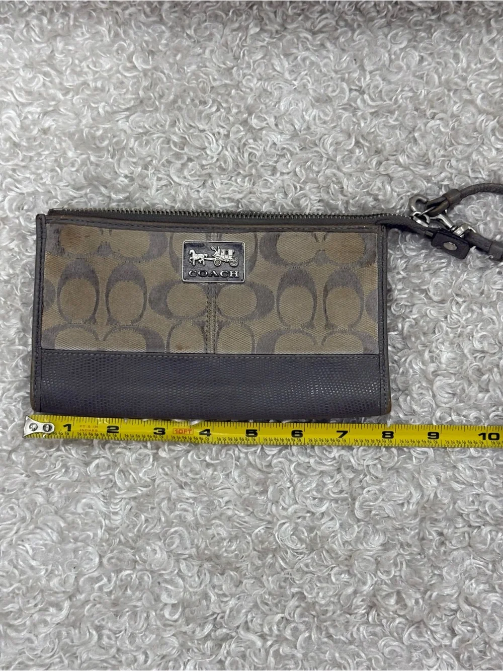 Coach signature canvas