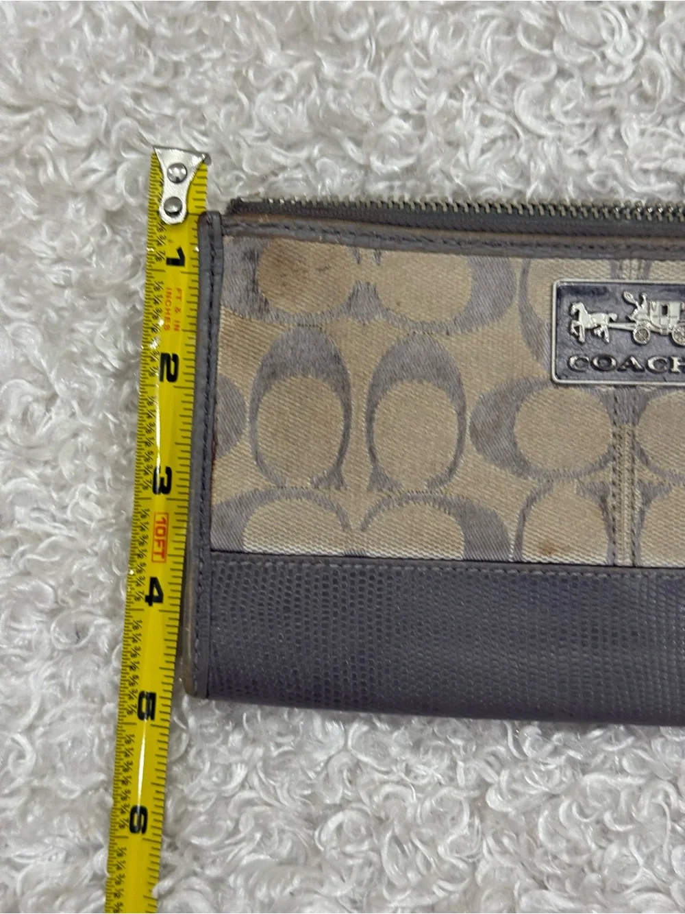 Coach signature canvas