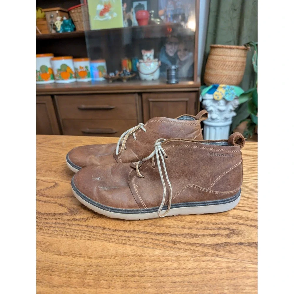 Merrell leather eyelet