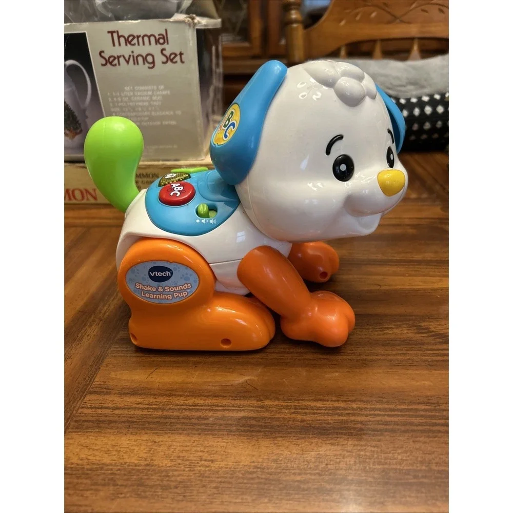 Vtech Shake & Sounds Learning Pup Puppy‎ Dog Interactive Colors Shapes Musical