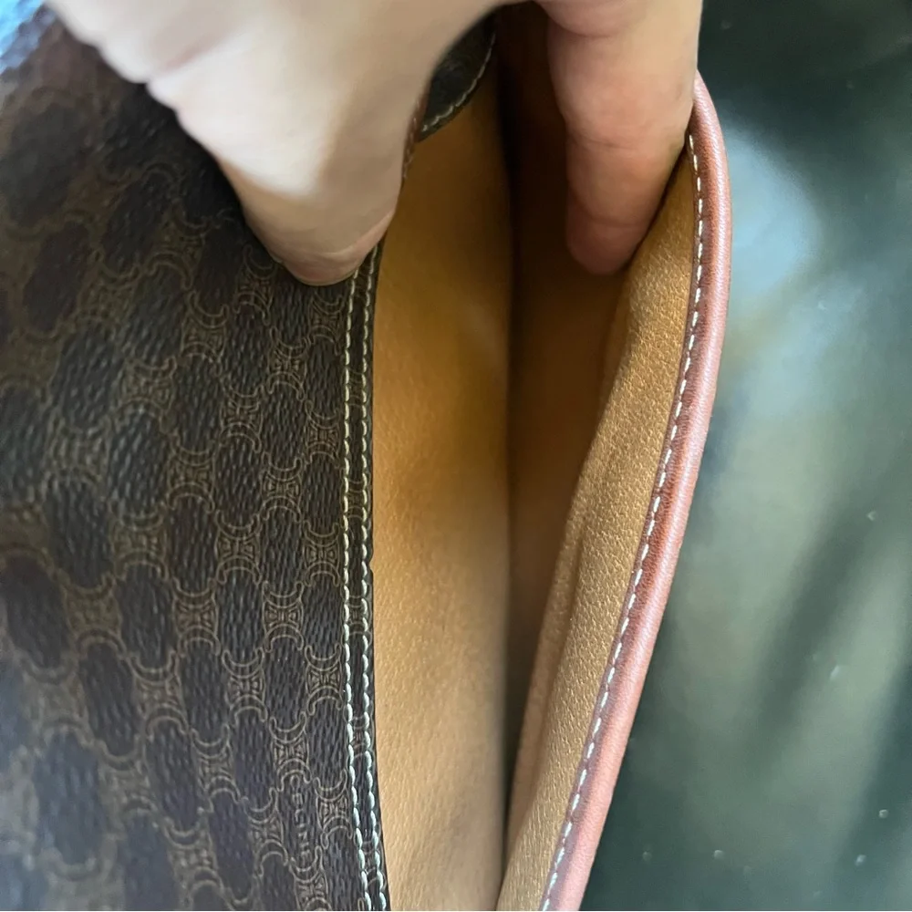 CELINE Vintage Macadam Crossbody (excellent‎ condition)