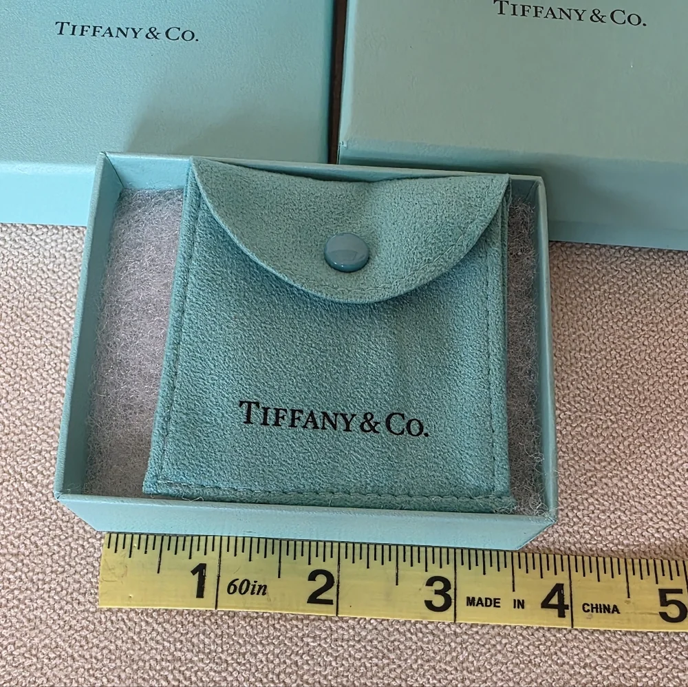 Tiffany & Co. Empty Boxes & Pouches Lot of 6- Authentic Gift Packaging