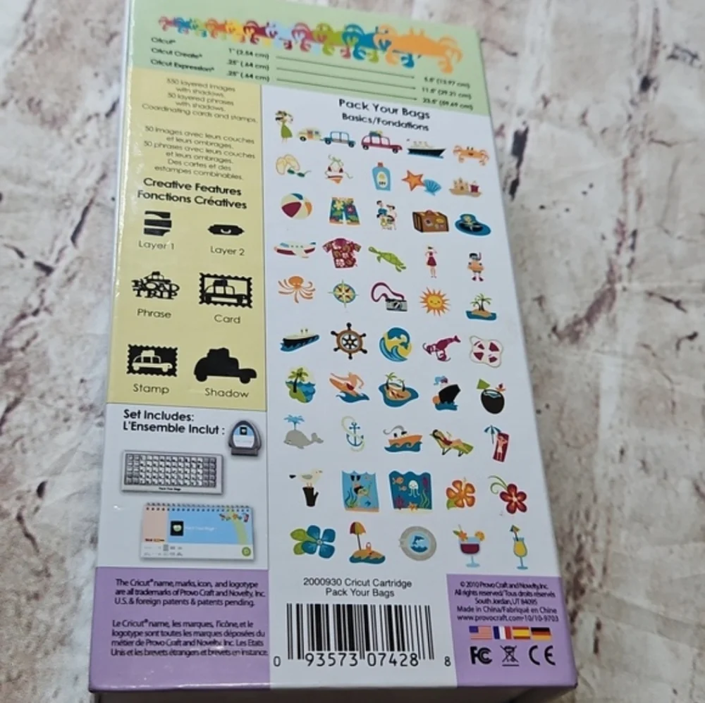 Cricut bags pack