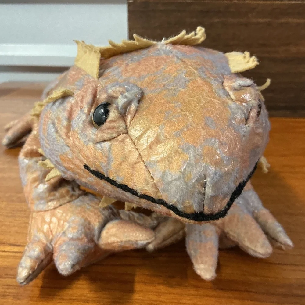 Bearded Dragon Adult Hatchling Egg Reptile Lizard Plush Stuffed Animal Realistic