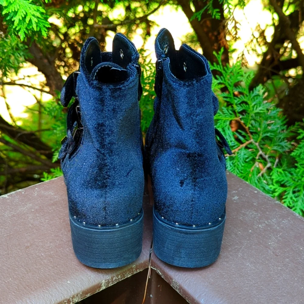 N/A faux velvet
