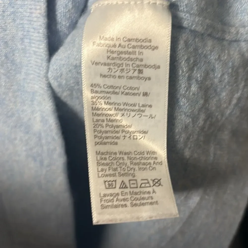 J. Crew length blue