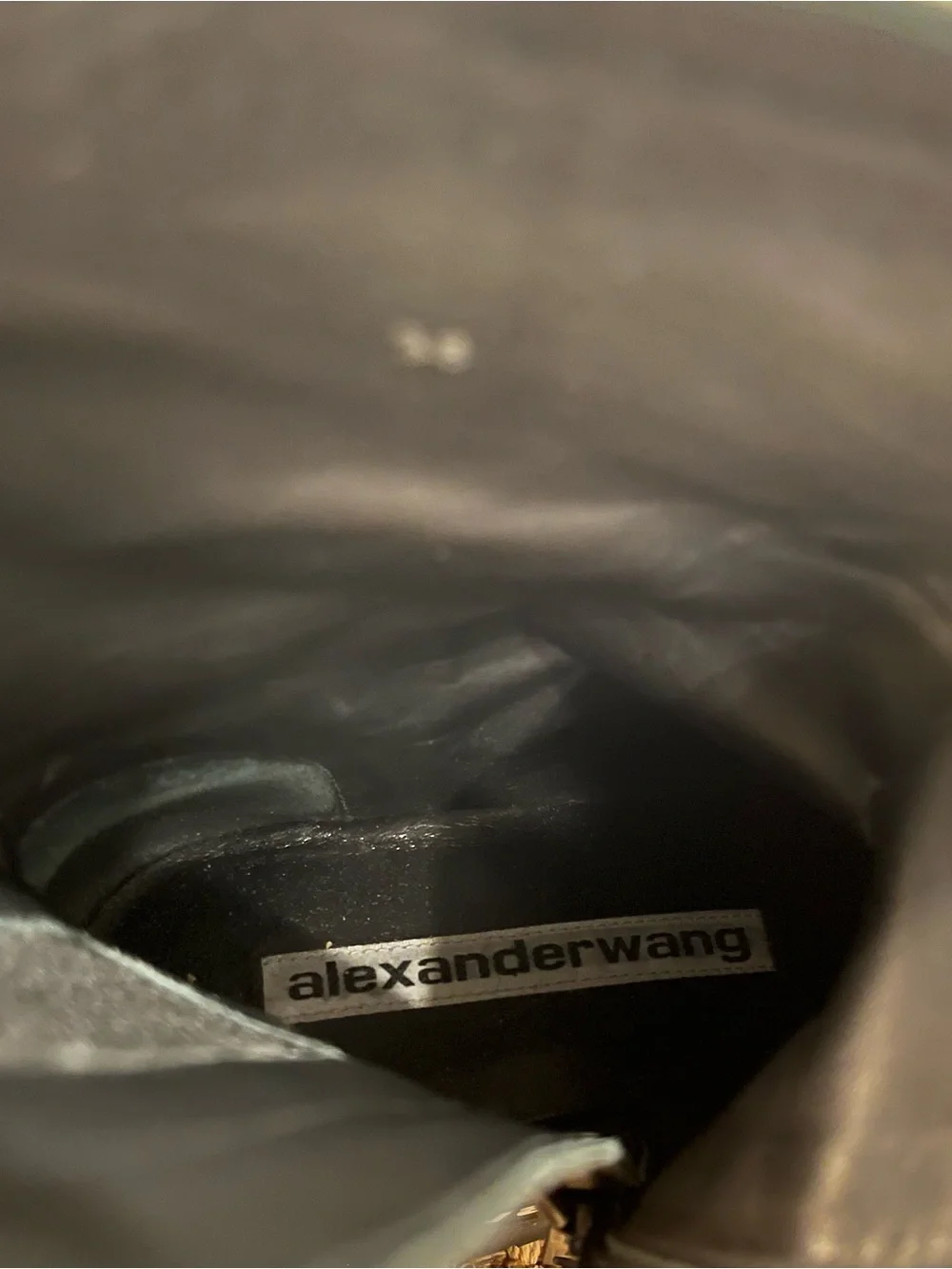 Alexander Wang smooth black