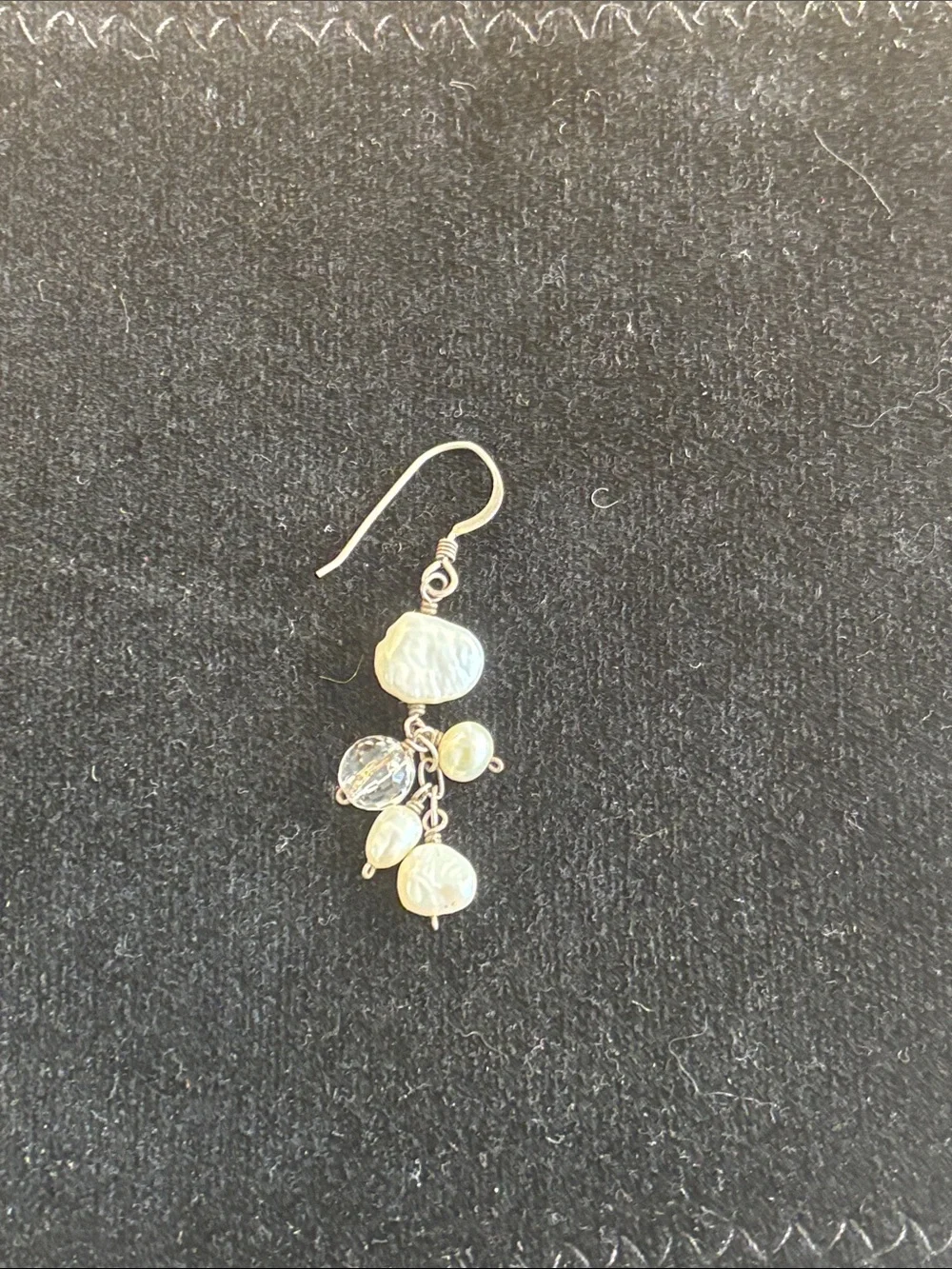 Silpada .925 Sterling Silver Earring Single Replacement W0978