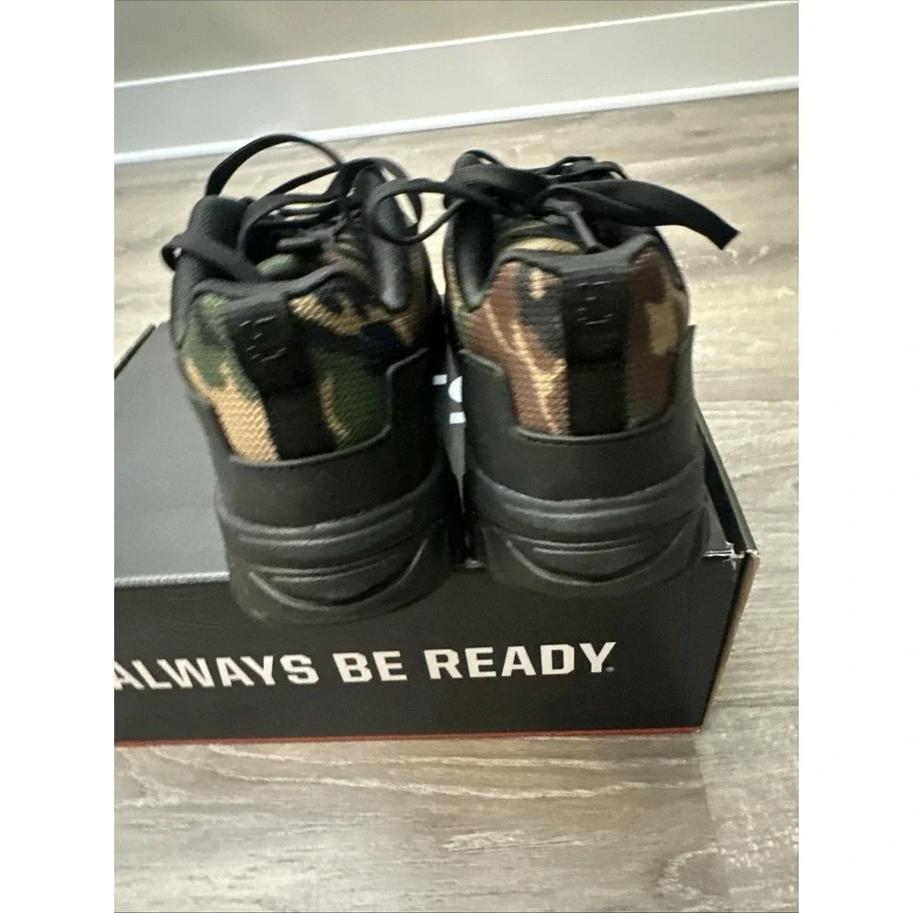 5.11 Men's 9.5 Max grip Trainer Camo Hard Toe