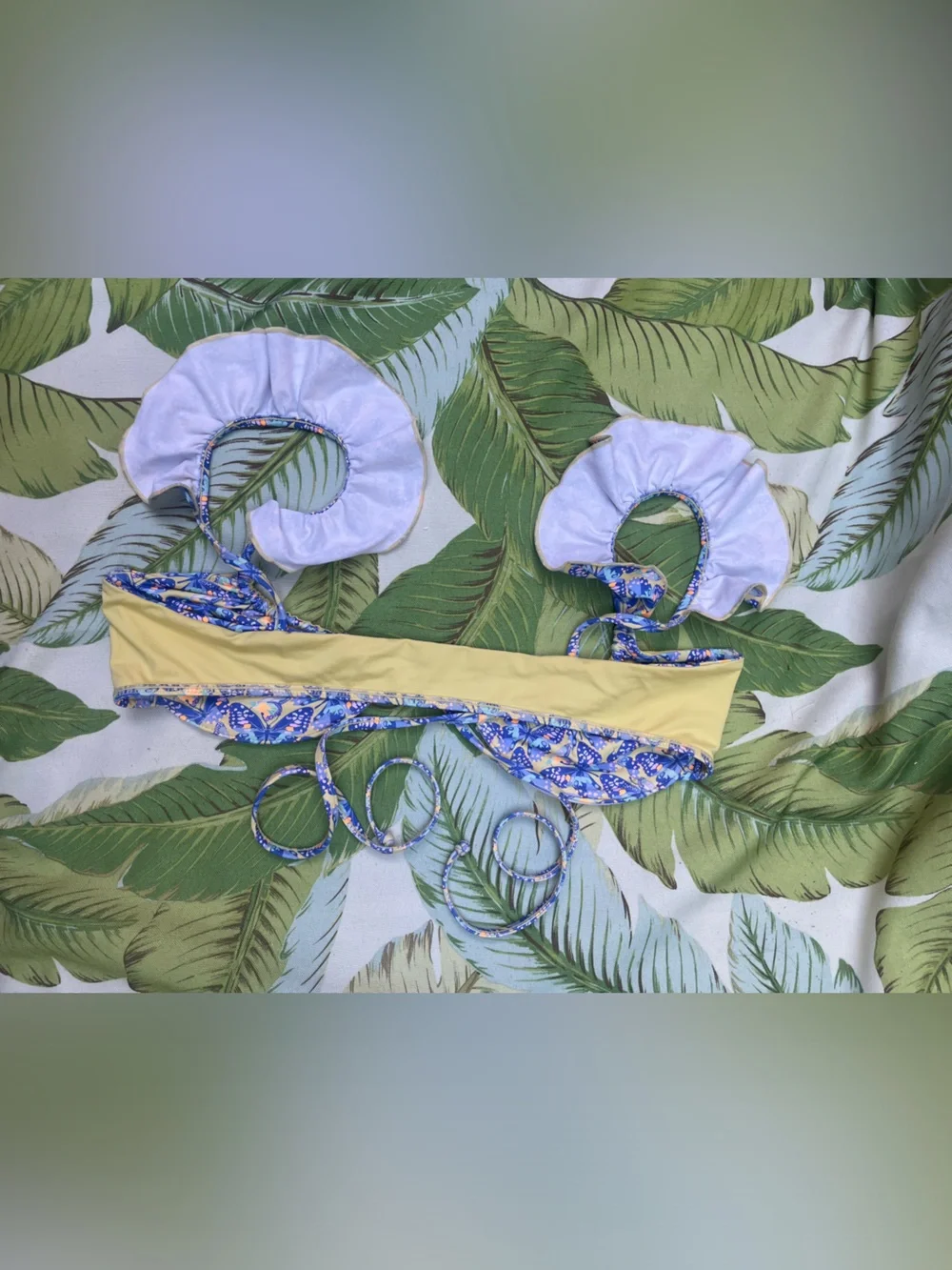 Frankie’s Bikinis NWT Monarch Bikini Set - Size M Birdie Top & Sm Gavin Bottom